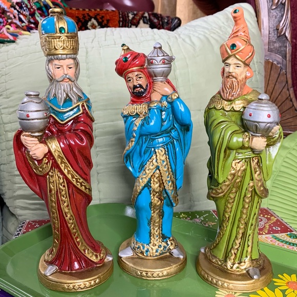MCM Paper Mache Wise Men - Picture 8 of 8